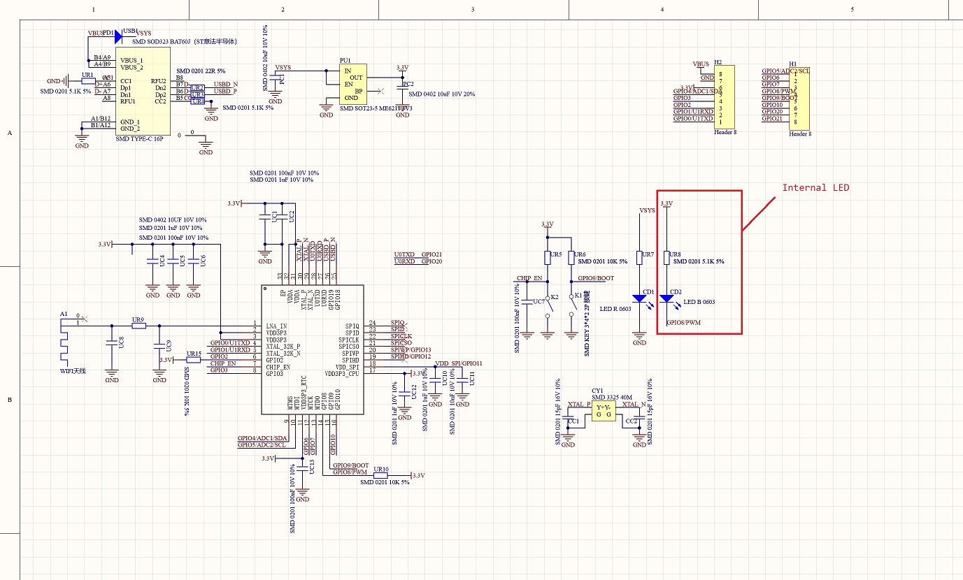 ESP32-C3 Super Mini Schematic_Changed_2